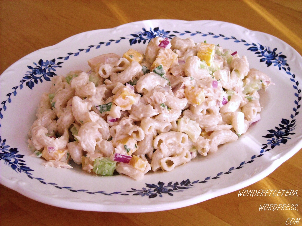 reciepe for mac and tuna salad